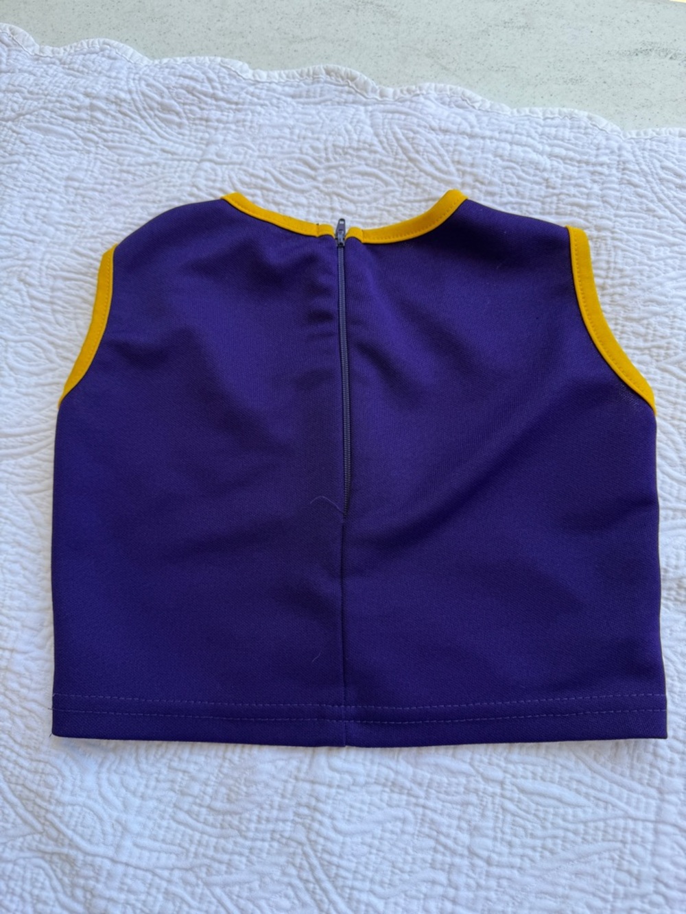 LSU Youth Purple & Gold Cheer Tank Top - Picture 5 of 10